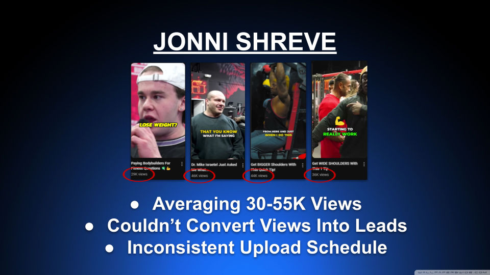 Jonni Shreve — before
