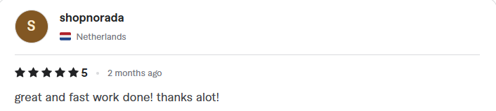 Five-star review
