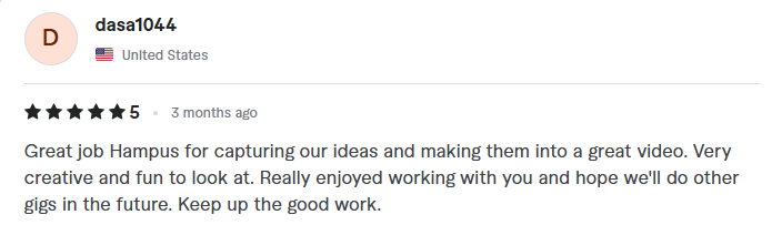 Five-star review