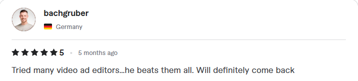 Five-star review