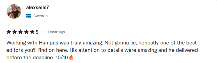 Five-star review