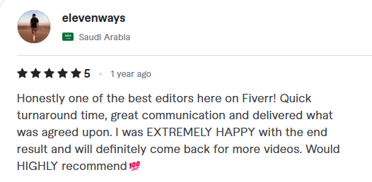 Five-star review