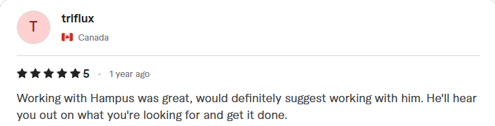 Five-star review