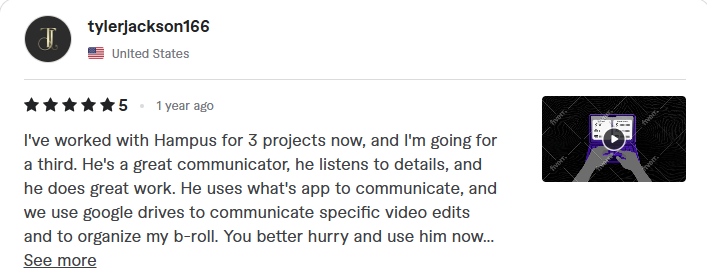 Five-star review